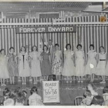1956 eighth grade graduation at Sugarland School