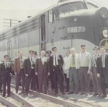 Last westbound passenger train from Washington (1971)