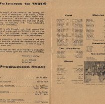 "The Music Man" musical at Washington High School (ca. 1973)