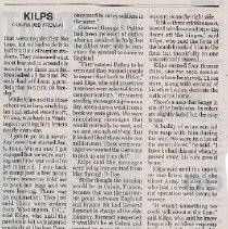 2022 article about Joe Kilps celebrating his 100th birthday