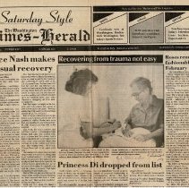 February 14, 1987 edition of "The Washington Times-Herald"