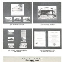 1992 "Dedication Brochure" about public schools in Washington