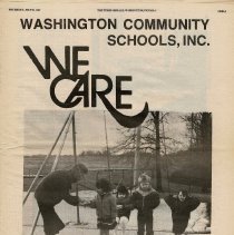 1987 newspaper supplement about the Washington Community Schools