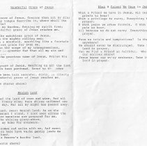 1996 Founders Day program at First United Methodist Church in Plainville