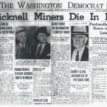 May 23, 1941 edition of "The Washington Democrat" newspaper