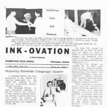 April 25, 1969 WHS "Ink-Ovation"