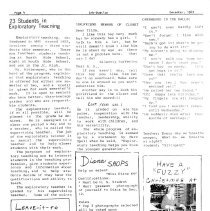 December 1969 WHS "Ink-Ovation" student newspaper