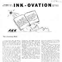 December 1969 WHS "Ink-Ovation" student newspaper