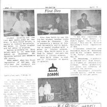 April 1970 WHS "Ink-Ovation" student newspaper