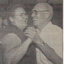 2000 announcement of Roy & Jean Hochstetler's's 50th wedding anniversary