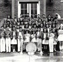 Elnora High School band (ca. 1945-1946)