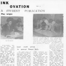 April 2, 1971 WHS "Ink-Ovation" student newspaper