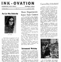 April 21, 1972 WHS "Ink-Ovation" newspaper