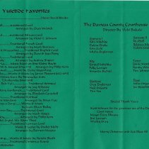 2022 "Yuletide Favorites" by the Daviess County Courthouse Singers