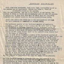 1942 option to mine coal on Doris Beck's land in Daviess County