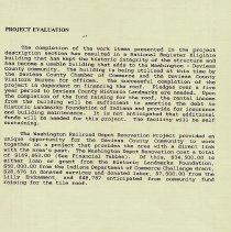 1990 report about renovation of the Washington railroad depot