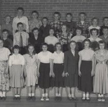 Jefferson School 8th grade students (1950)