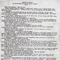 John P. Baldwin's recollections of the 1893 Wratten murders