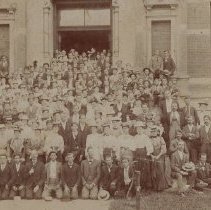 Teachers Institute at Daviess County Courthouse (ca. 1890-1910)