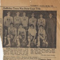 Washington DeMolay basketball team wins 1968 state championship
