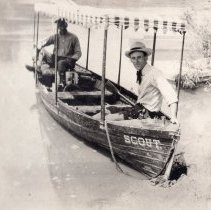 Canoe ride on the White River (1909)