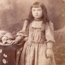 Hazel (Bradford) Peek (ca. 1890-1900)