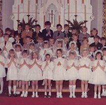 1972 St. Mary Catholic Church first communion class