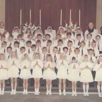 1972 St. Simon Catholic Church first communion class
