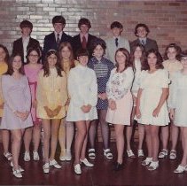1972 St. Mary Catholic School 8th grade graduating class