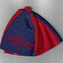 Velva Dobbyn's Jefferson School beanie cap (ca. 1970-1975)