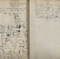 Daviess-Martin County Medical Society minutes from 1921 to 1938