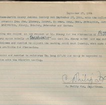 Daviess-Martin County Medical Society minutes from 1956 to 1972