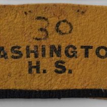 Washington High School hat (ca. 1940s)