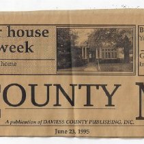1995 article about the Scudder house in Washington