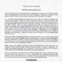 Report about the Graham-Paige Blue Streak Cor-Cor metal car