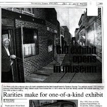 Don Cosby's "Gill Funeral Home Museum Exhibit" file