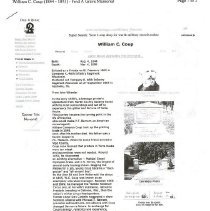 Don Cosby's "Circus" file