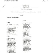 Don Cosby's "Circus" file