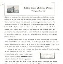 Don Cosby's "Wabash Erie Canal/Irish Potato Famine" file