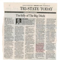 Don Cosby's "Wabash Erie Canal/Irish Potato Famine" file