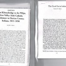 Don Cosby's "Wabash Erie Canal/Irish Potato Famine" file