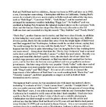 Don Cosby's "Charles (Bud) Dant" file