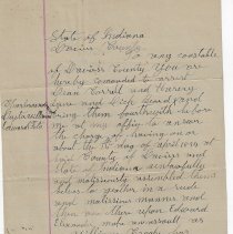 Madison Township Justice of the Peace Court Docket (1892-1899).