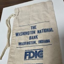 Washington National Bank bag