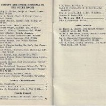 "Directory of the Public Schools of Daviess County Indiana" (1952-1953)