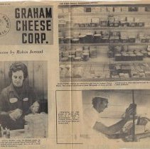 1979 article about Graham Cheese in Elnora