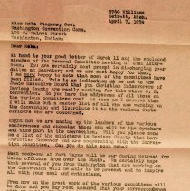 1939 Indiana Christian Endeavor Convention held in Washington