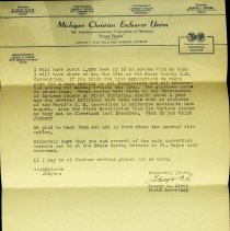 1939 Indiana Christian Endeavor Convention held in Washington