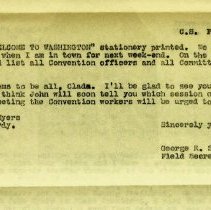 1939 Indiana Christian Endeavor Convention held in Washington