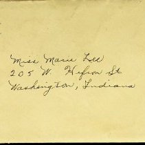 1939 Indiana Christian Endeavor Convention held in Washington